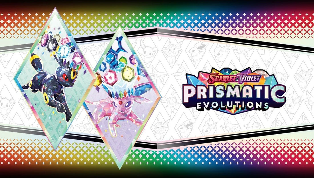 “Prismatic Evolutions” Special Set Officially Revealed for January, Features Poke Ball and Master Ball Reverse Holos!