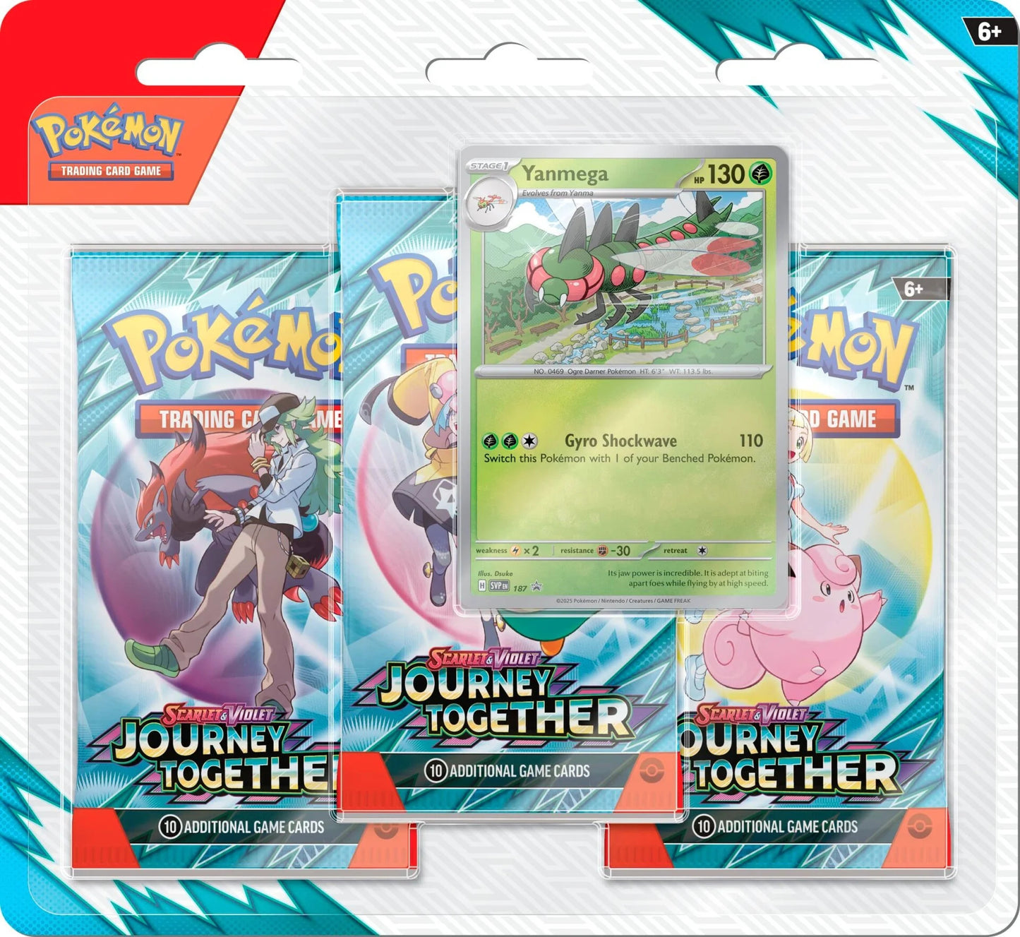 Journey Together 3 Pack Blister: Yanmega