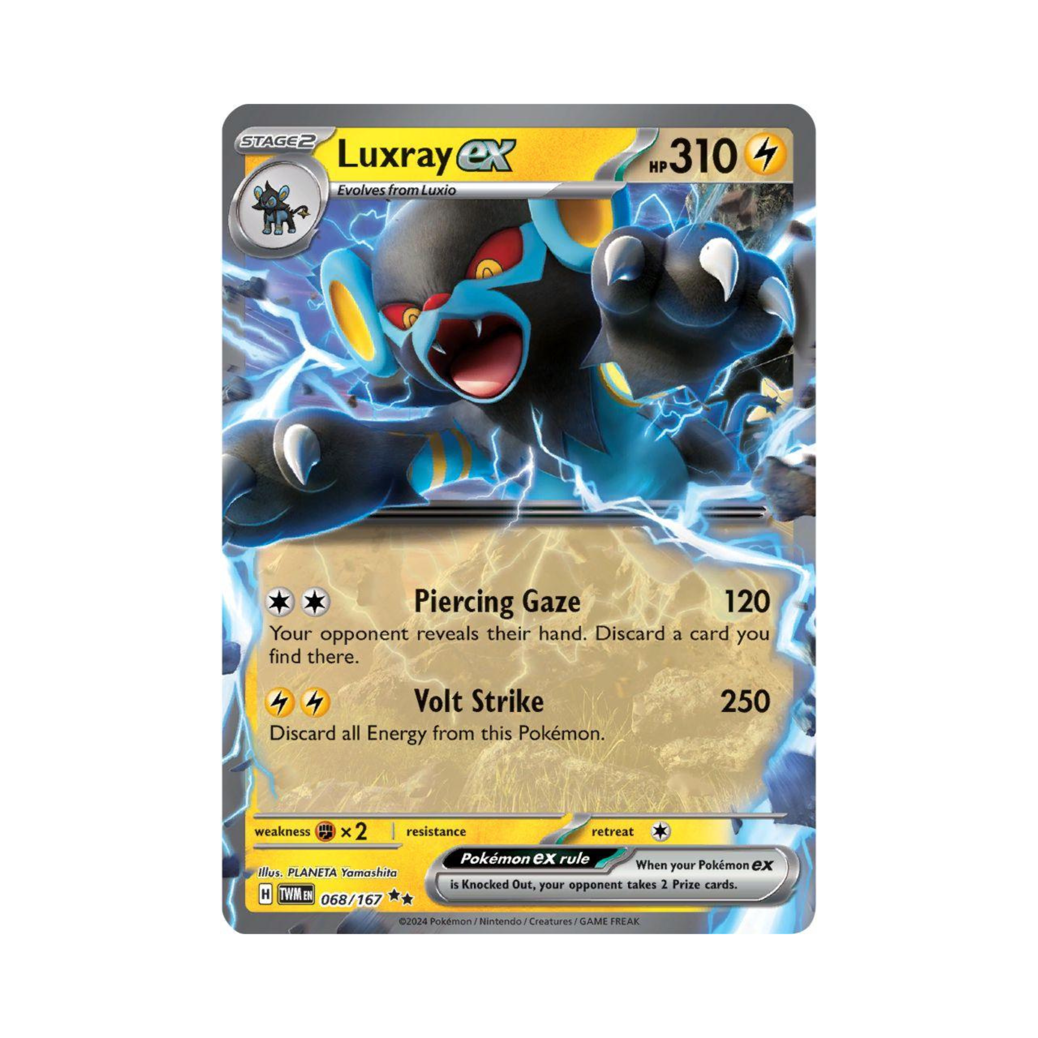 Luxray Ex 068 - Twilight Masquerade