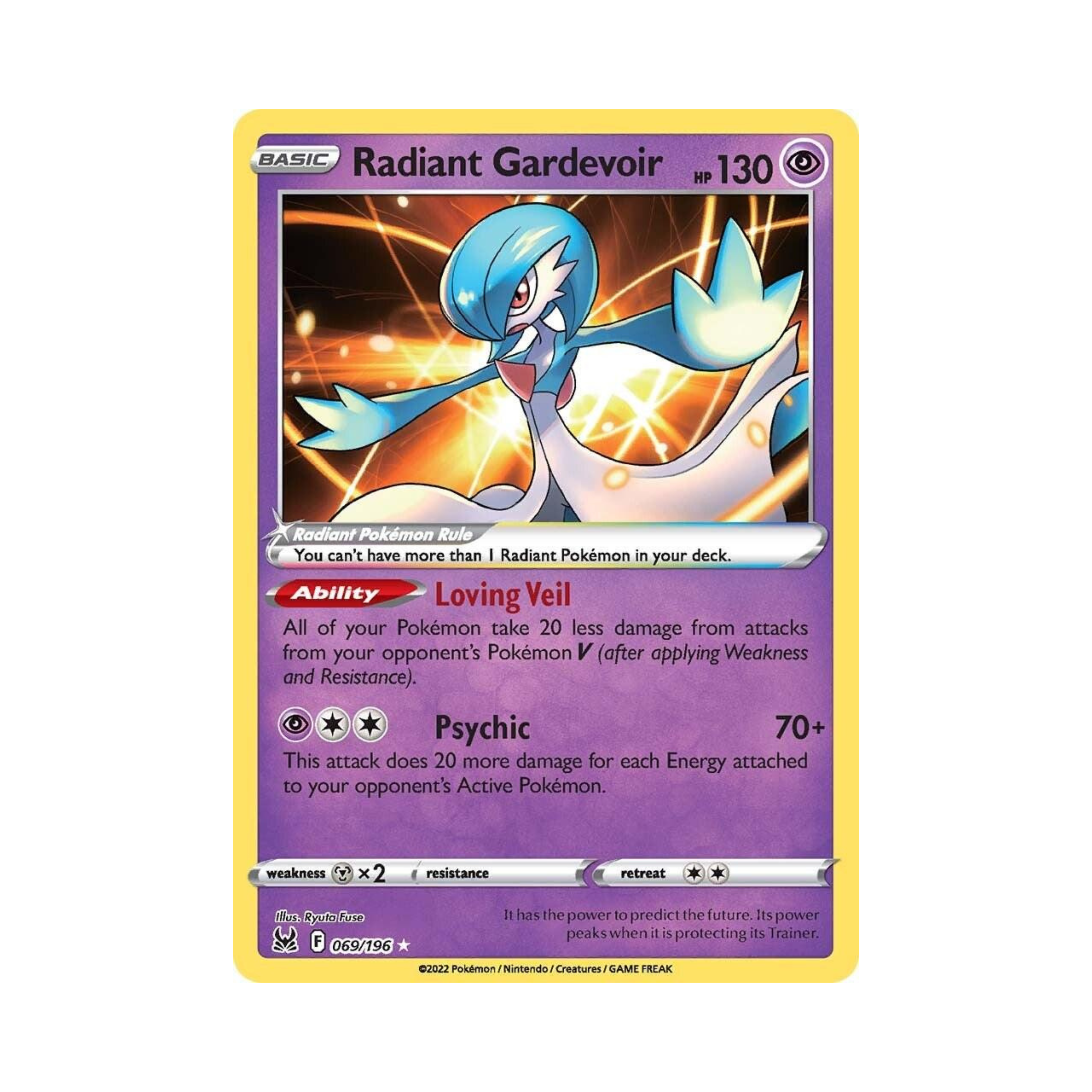 Radiant Gardevoir 069 - Lost Origin