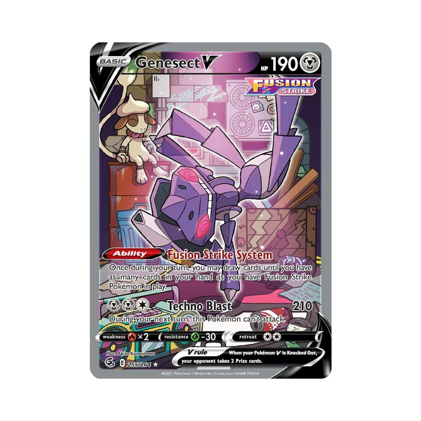 Genesect V 225 - Fusion Strike