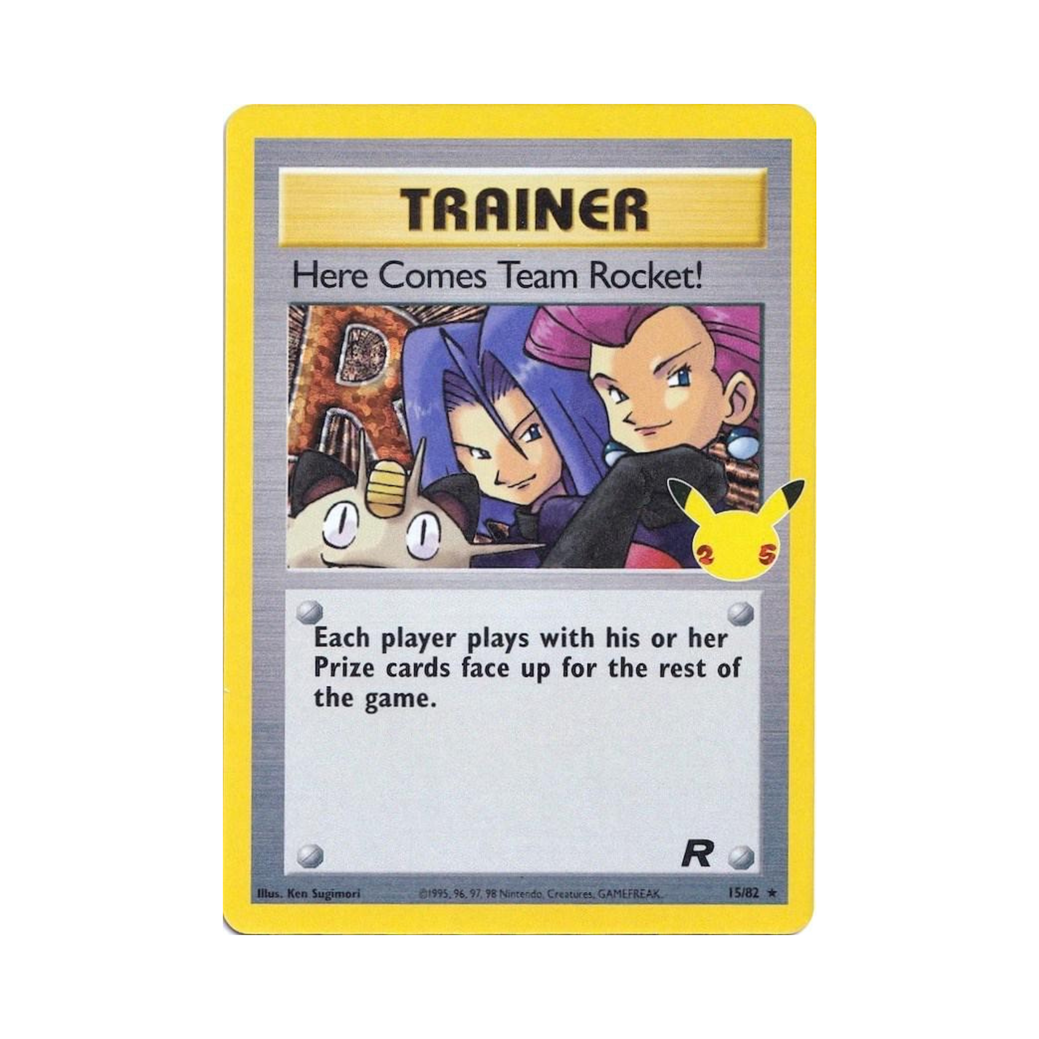 Here Comes Team Rocket HOLO 15 - Celebrations