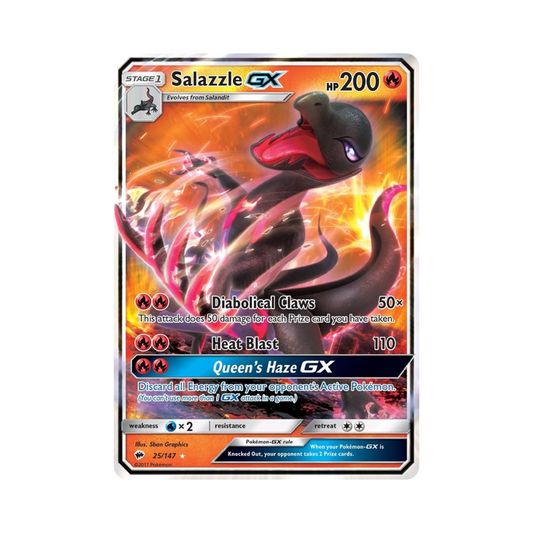 Salazzle GX 25 - Burning Shadows