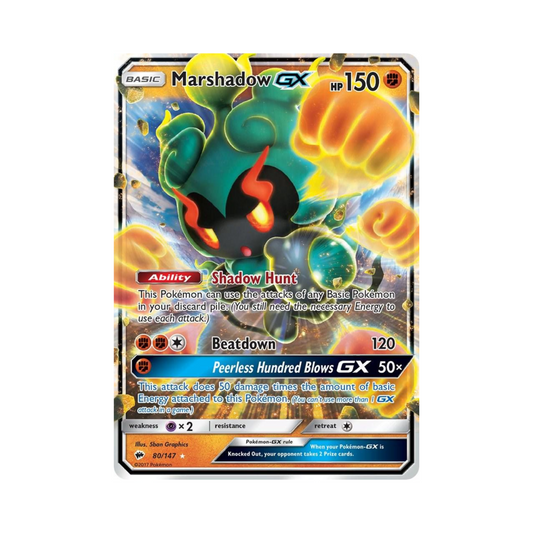 Marshadow GX 80 - Burning Shadows