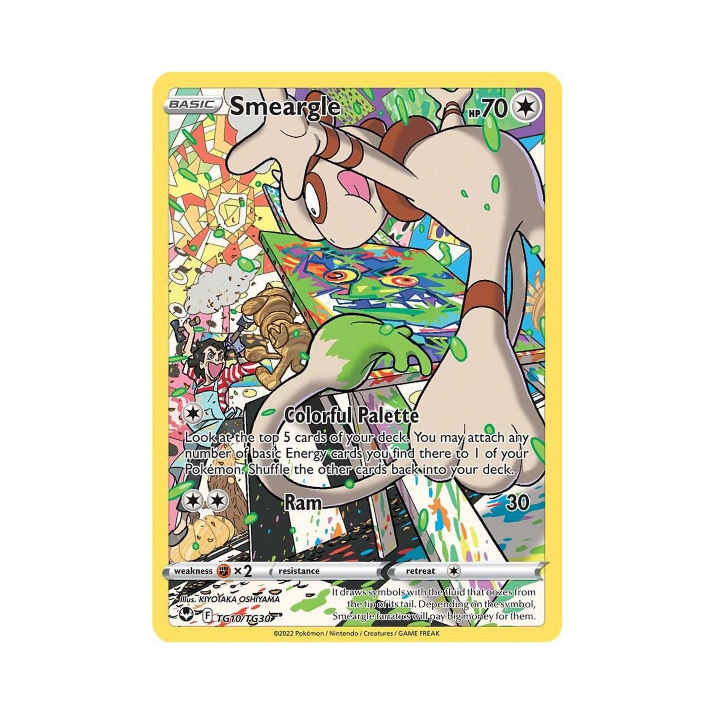 Smeargle TG10 - Silver Tempest