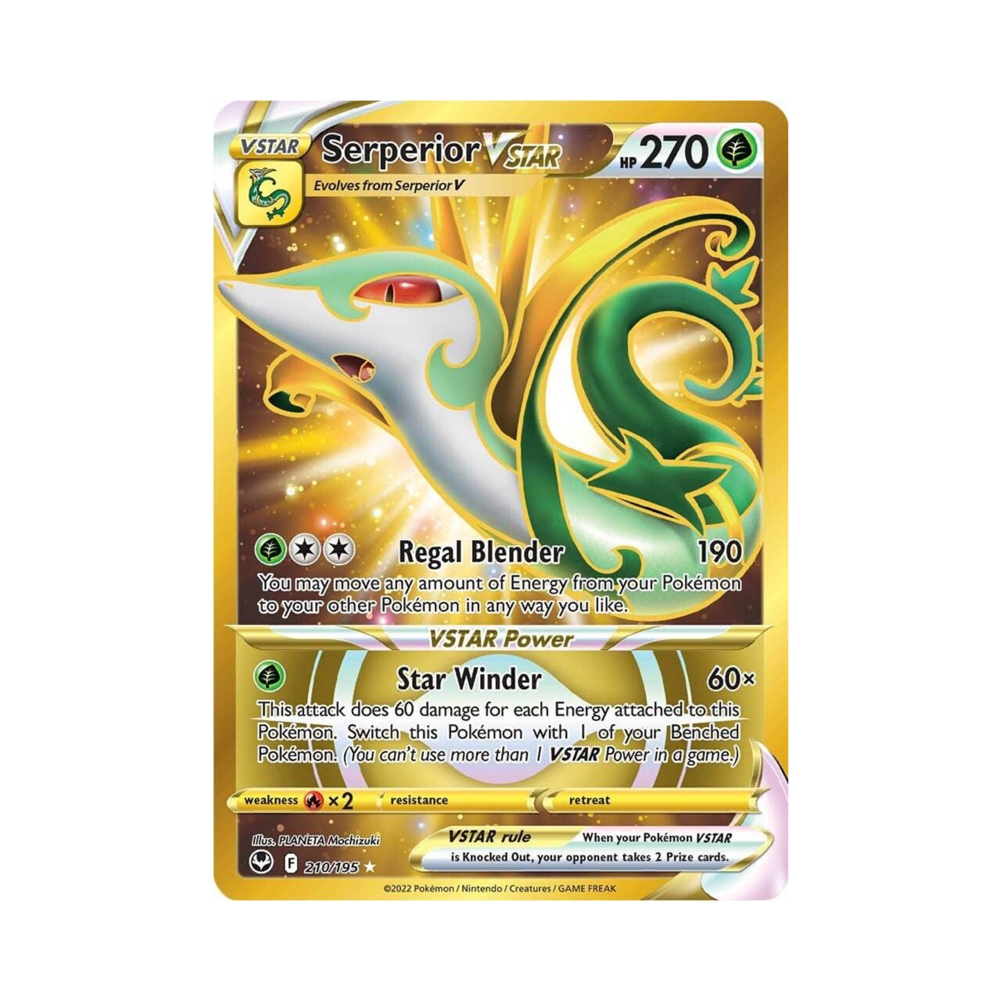 Serperior Vstar 210 - Silver Tempest