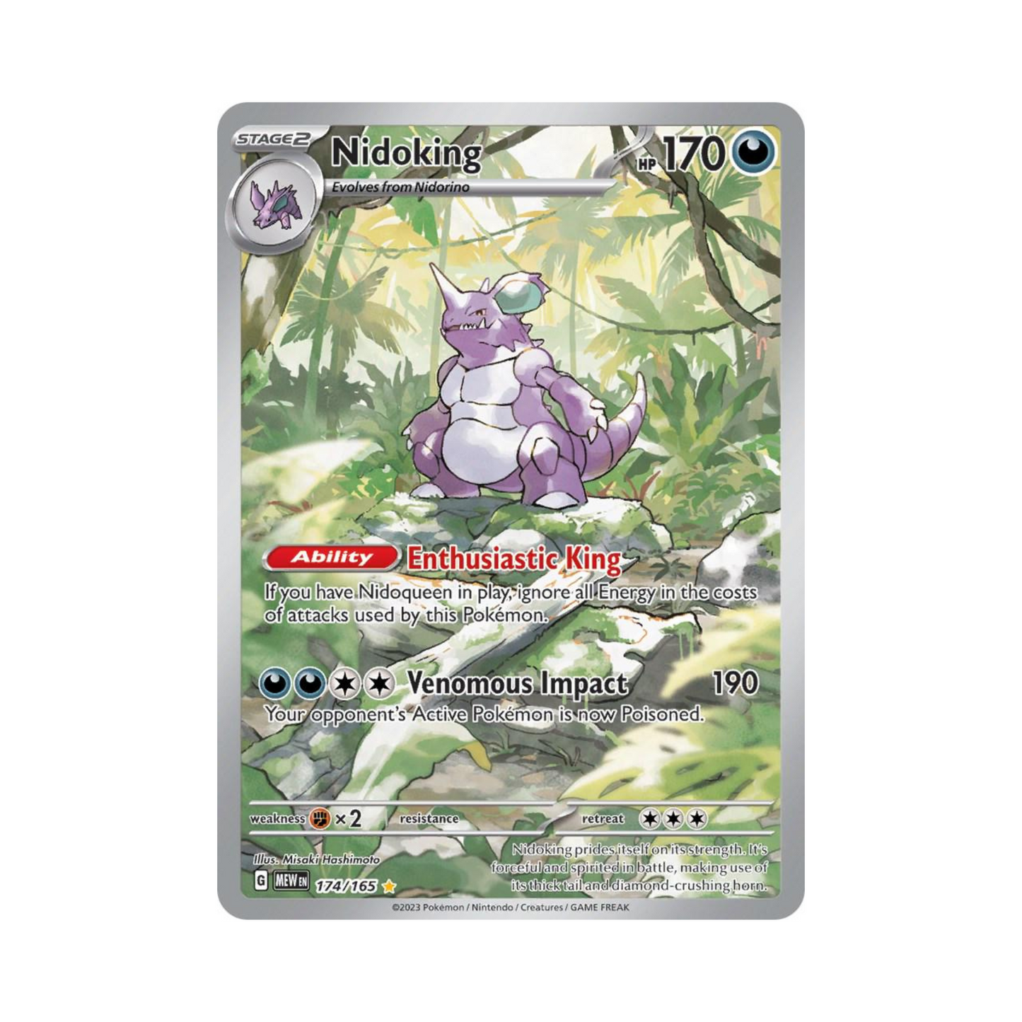 Nidoking 174 - 151