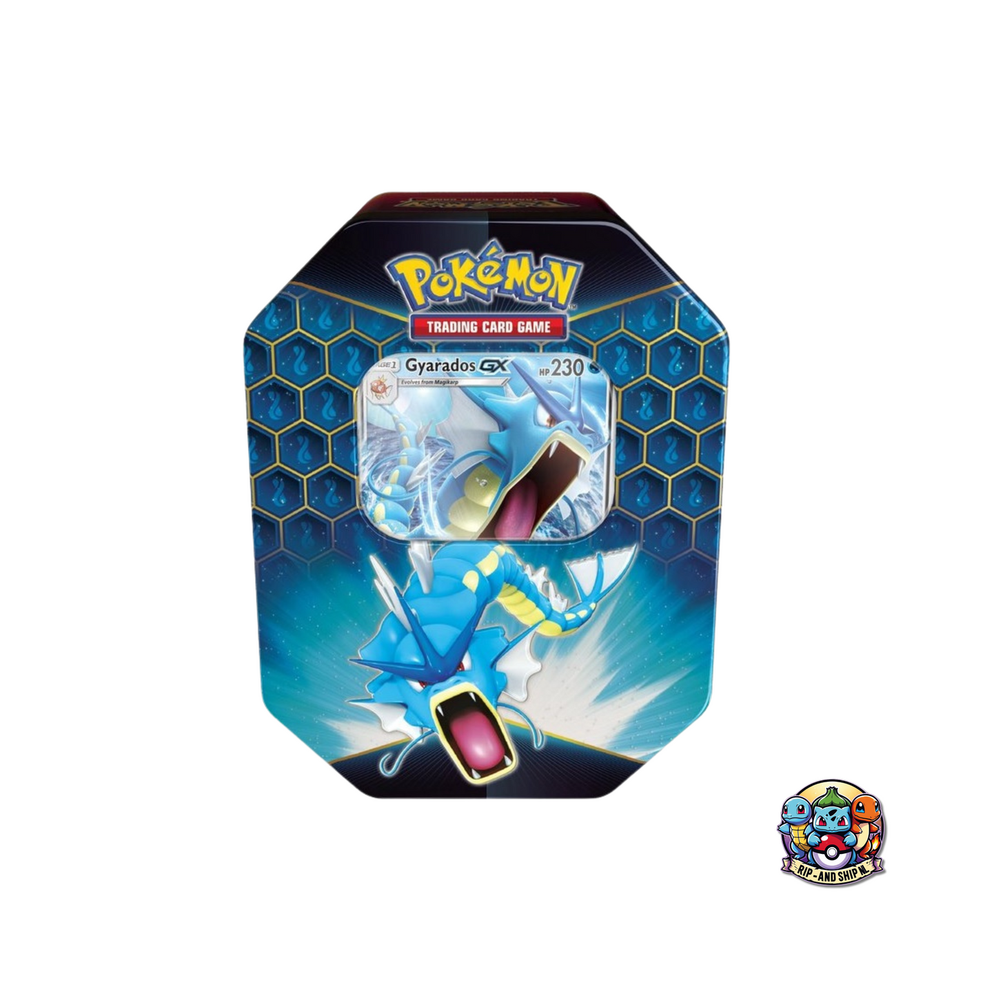 Hidden Fates Gyarados GX Tin