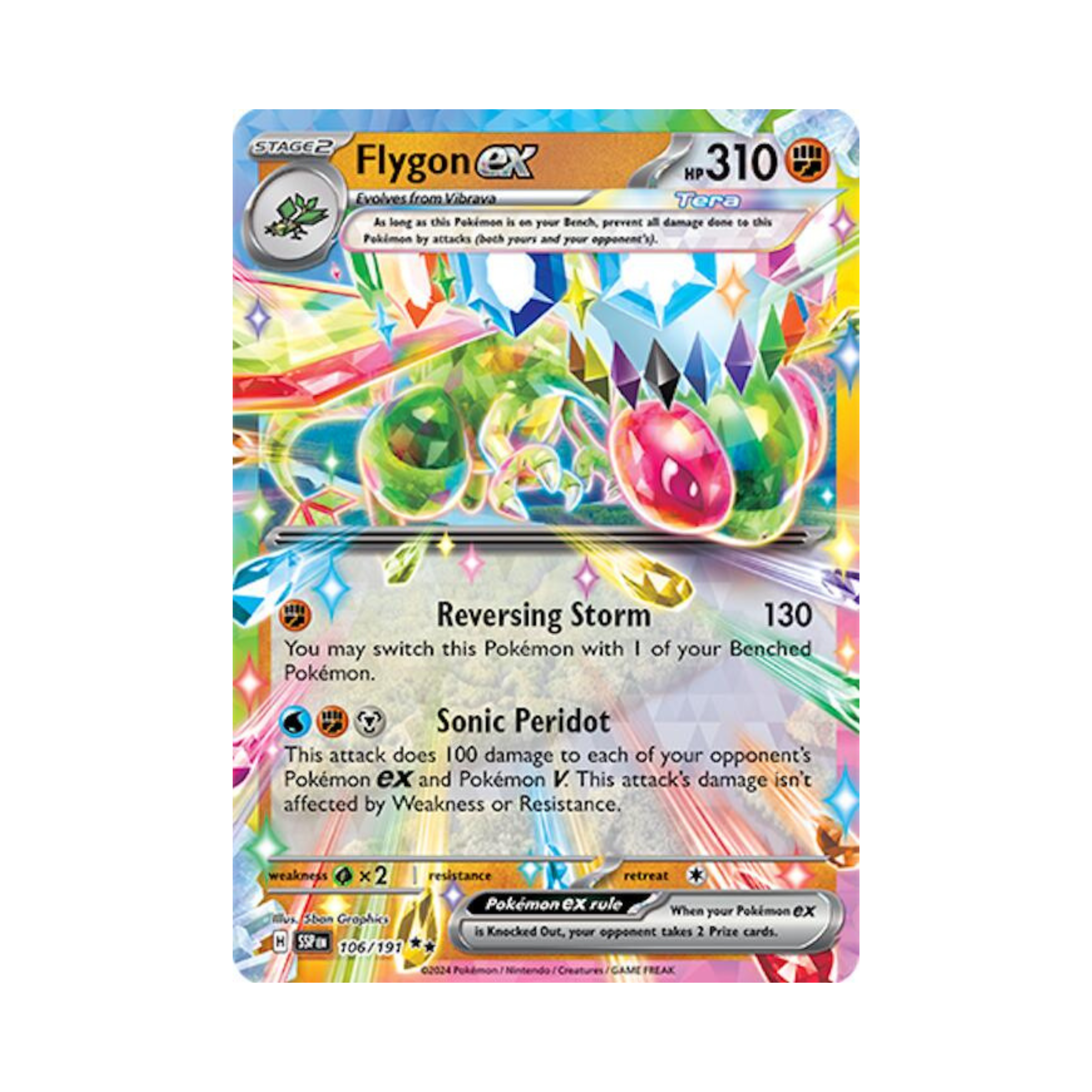 Flygon Ex 106 - Surging Sparks