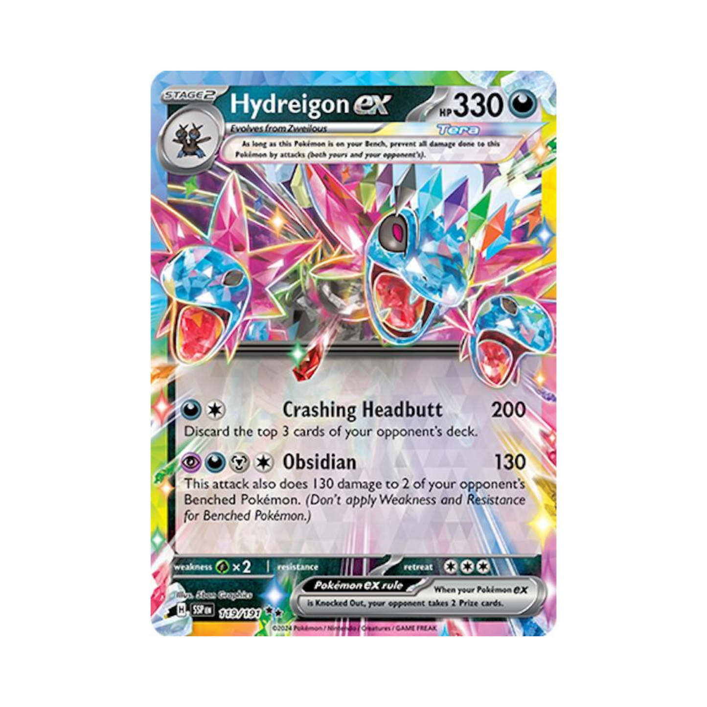 Hydreigon Ex 119 - Surging Sparks