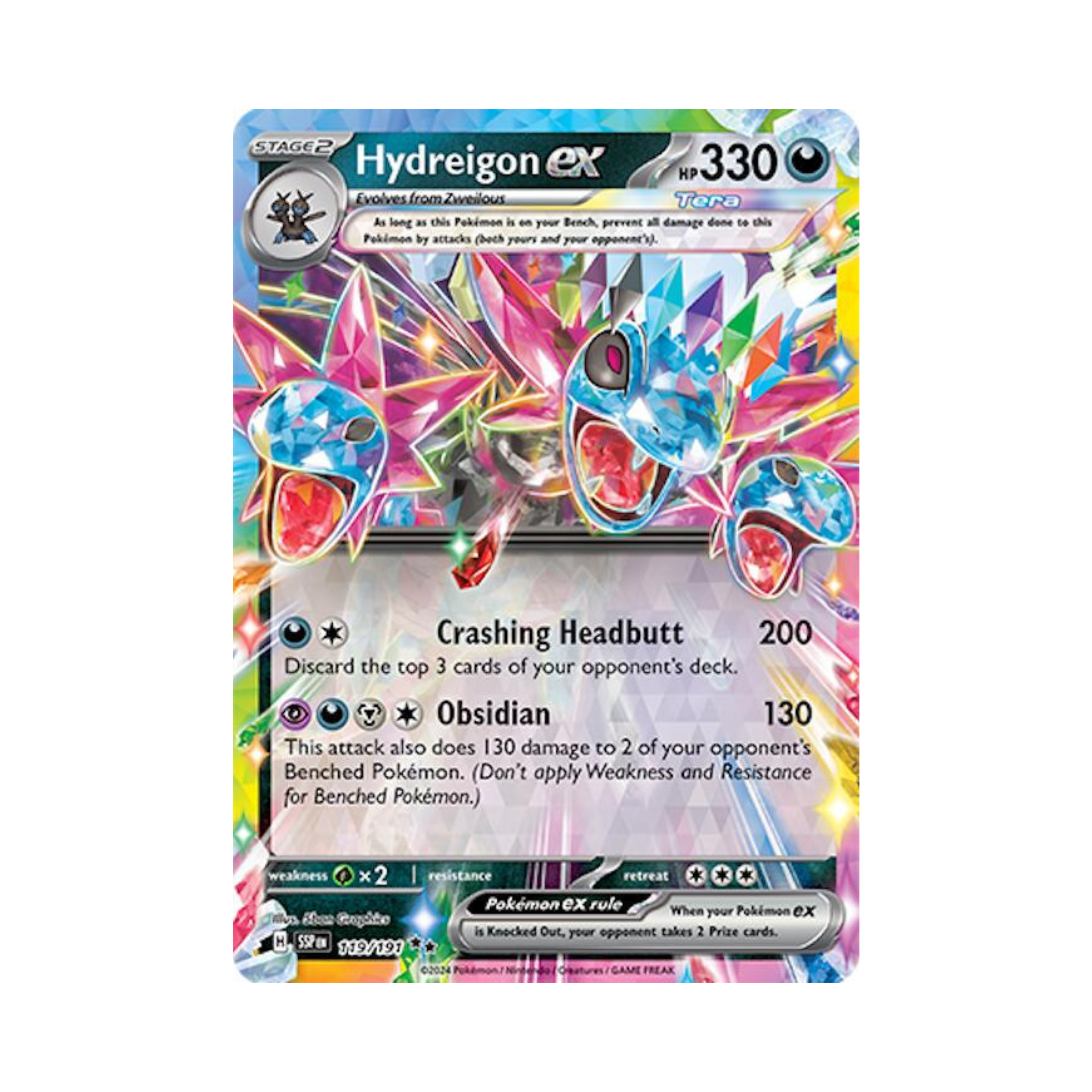 Hydreigon Ex 119 - Surging Sparks