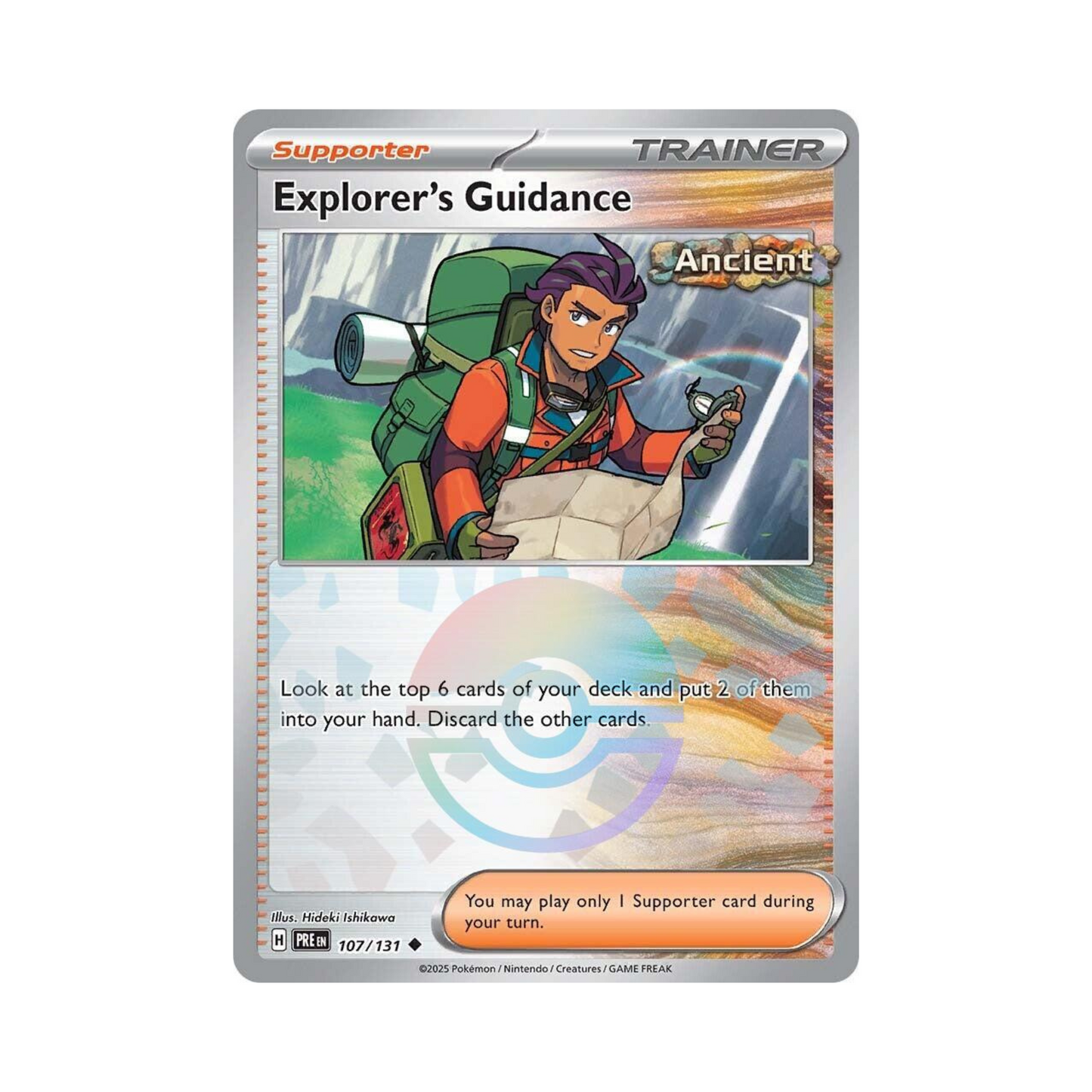 Explorer's Guidance (Pokeball) 107 - Prismatic Evolutions