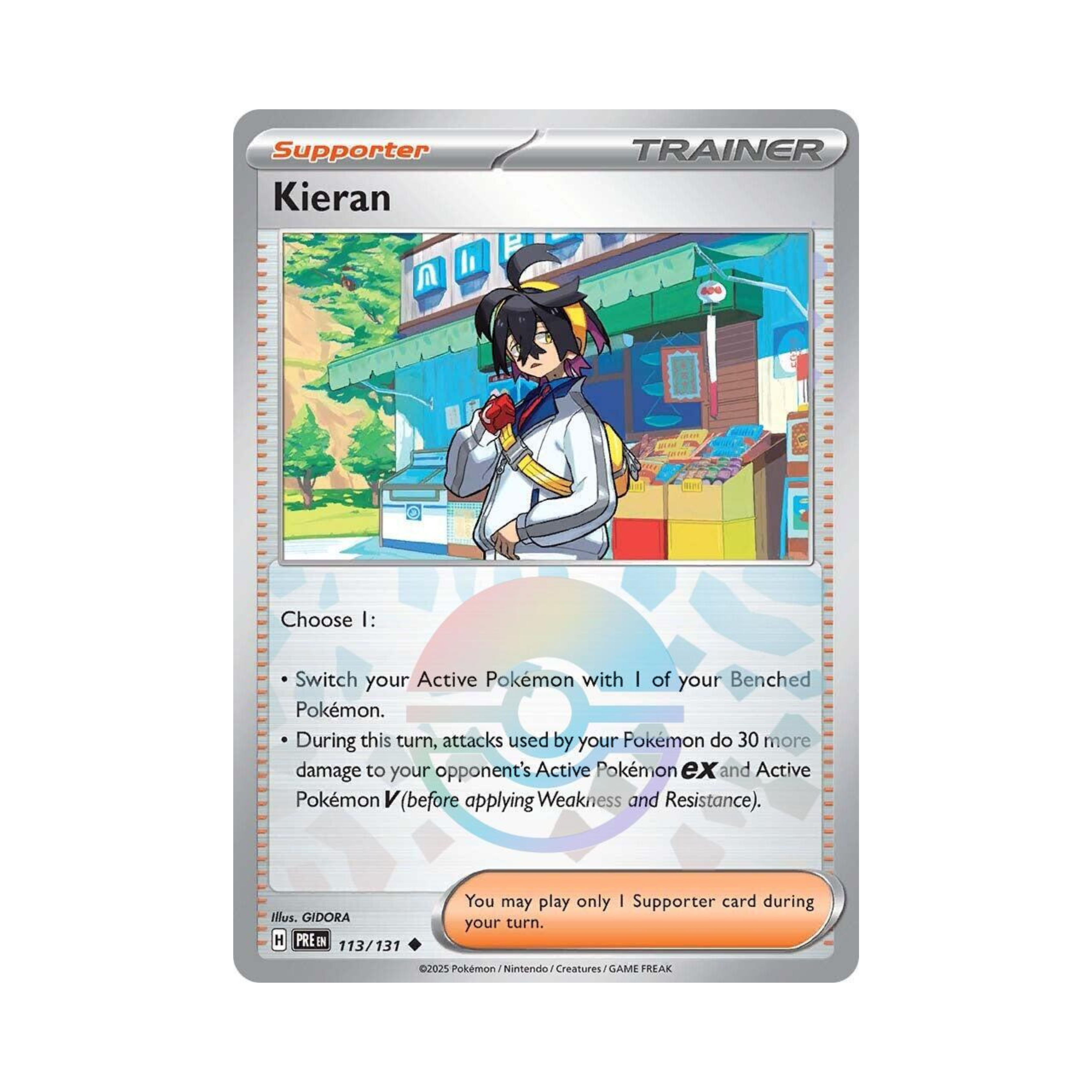 Kieran (Pokeball) 113 - Prismatic Evolutions