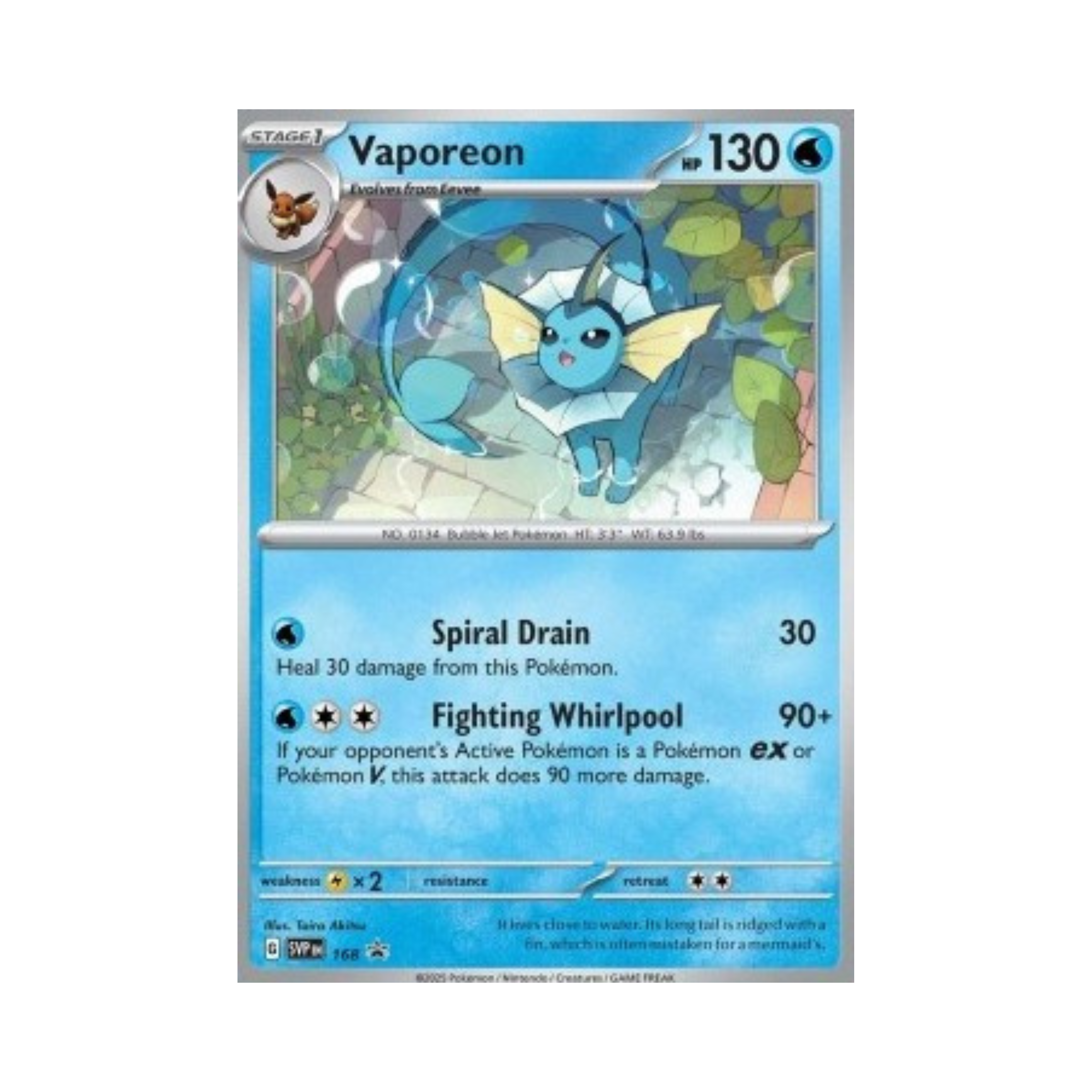 Vaporeon PROMO 168 - Prismatic Evolutions