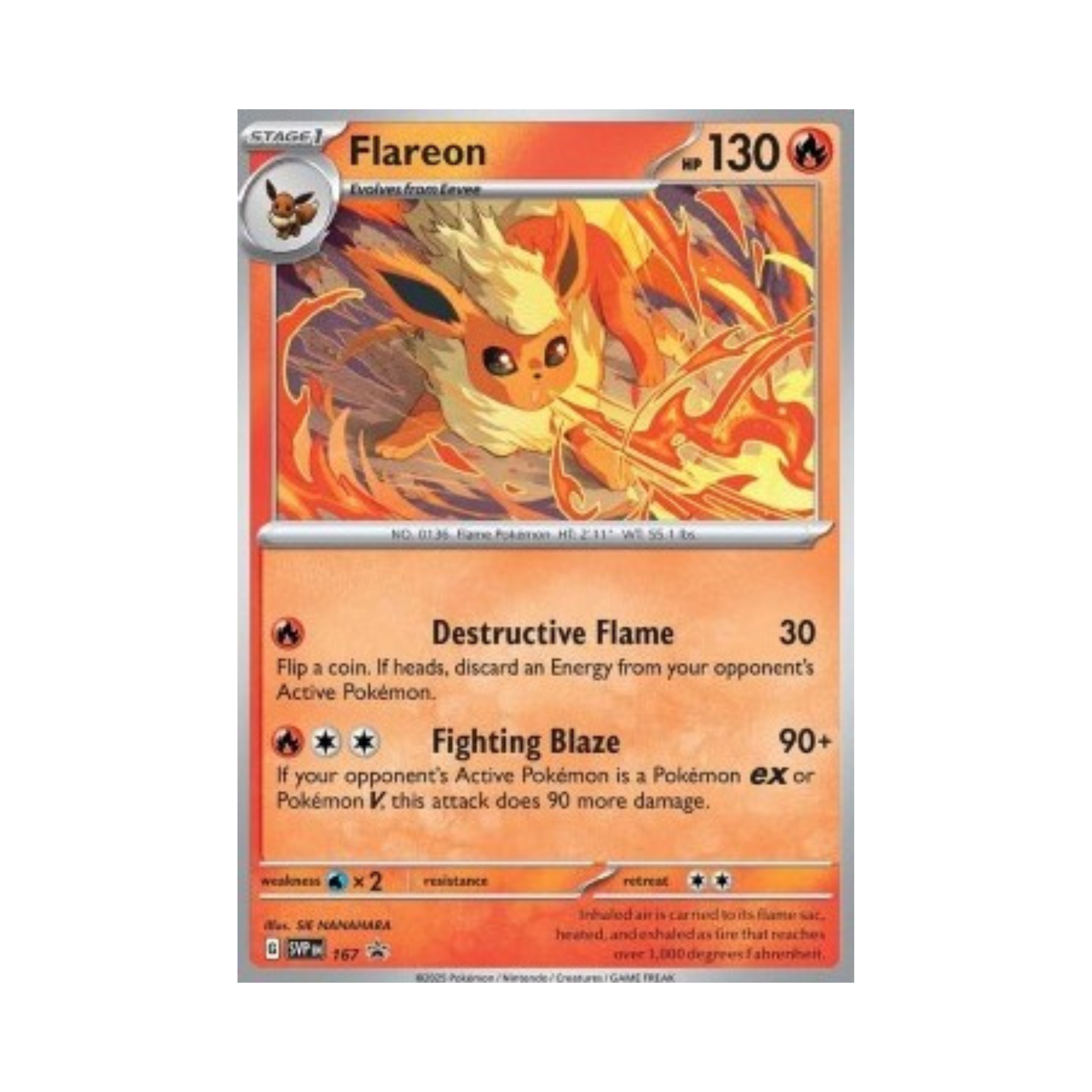 Flareon PROMO 167 - Prismatic Evolutions