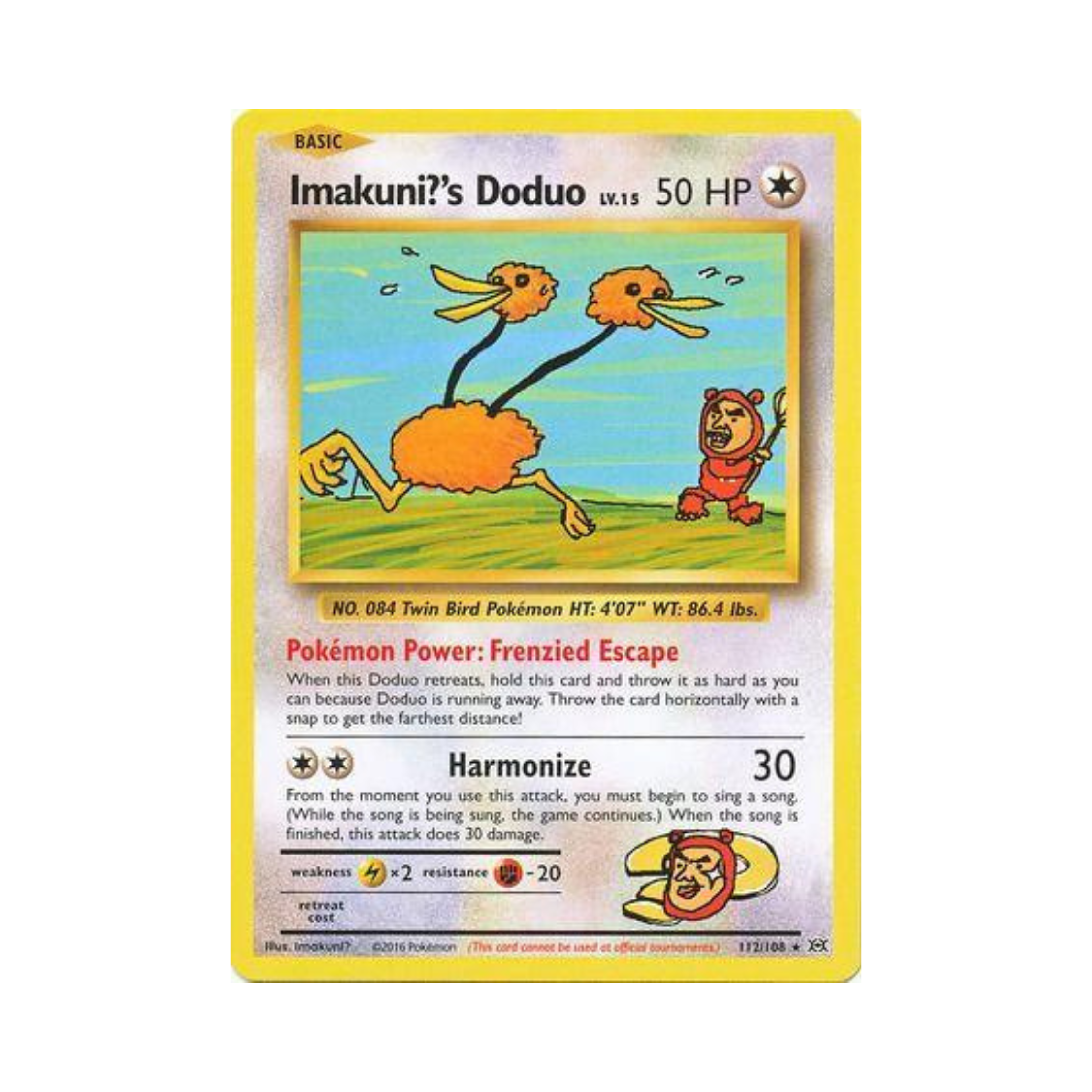 Imakuni's Doduo 112 - Evolutions