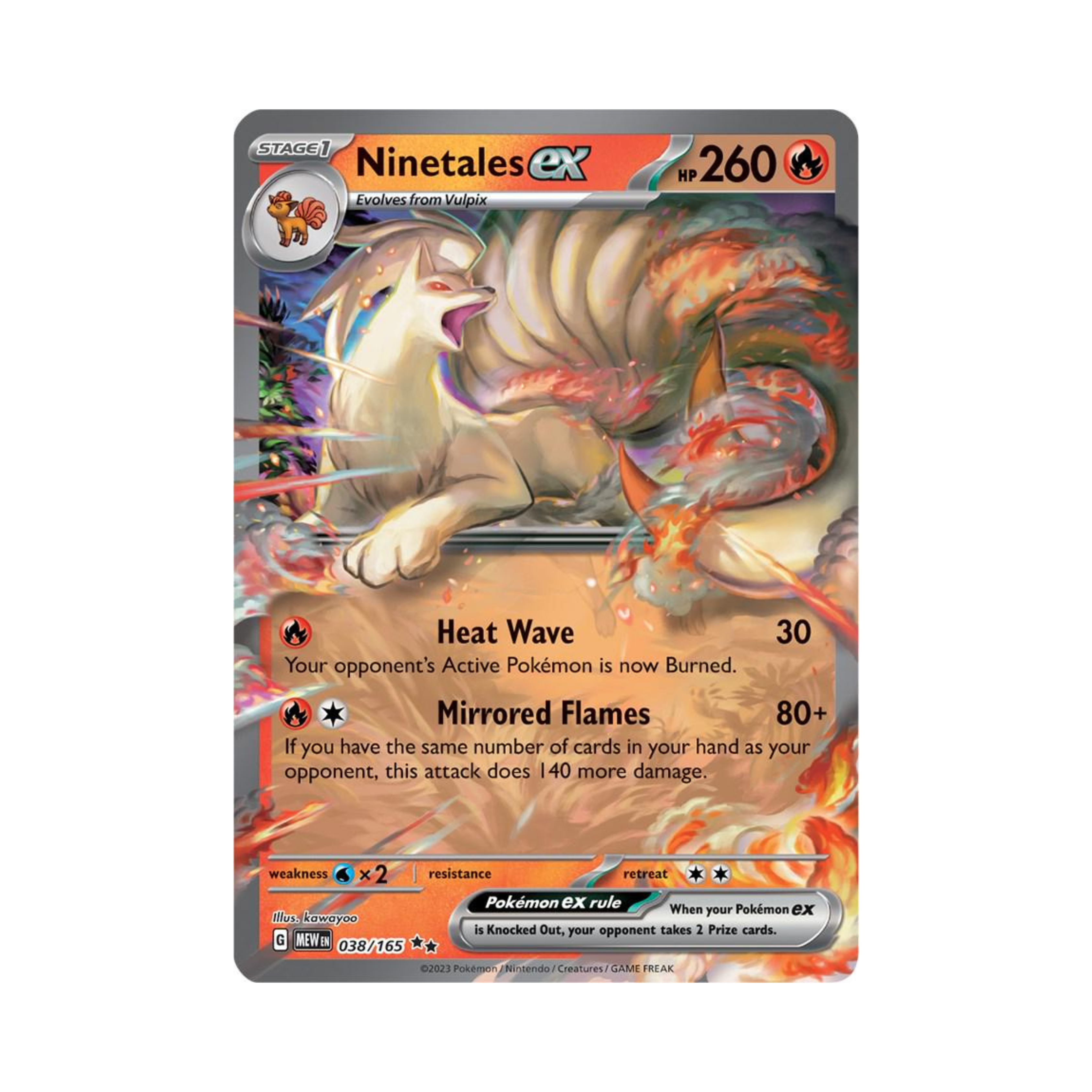 Ninetales EX 038 - 151