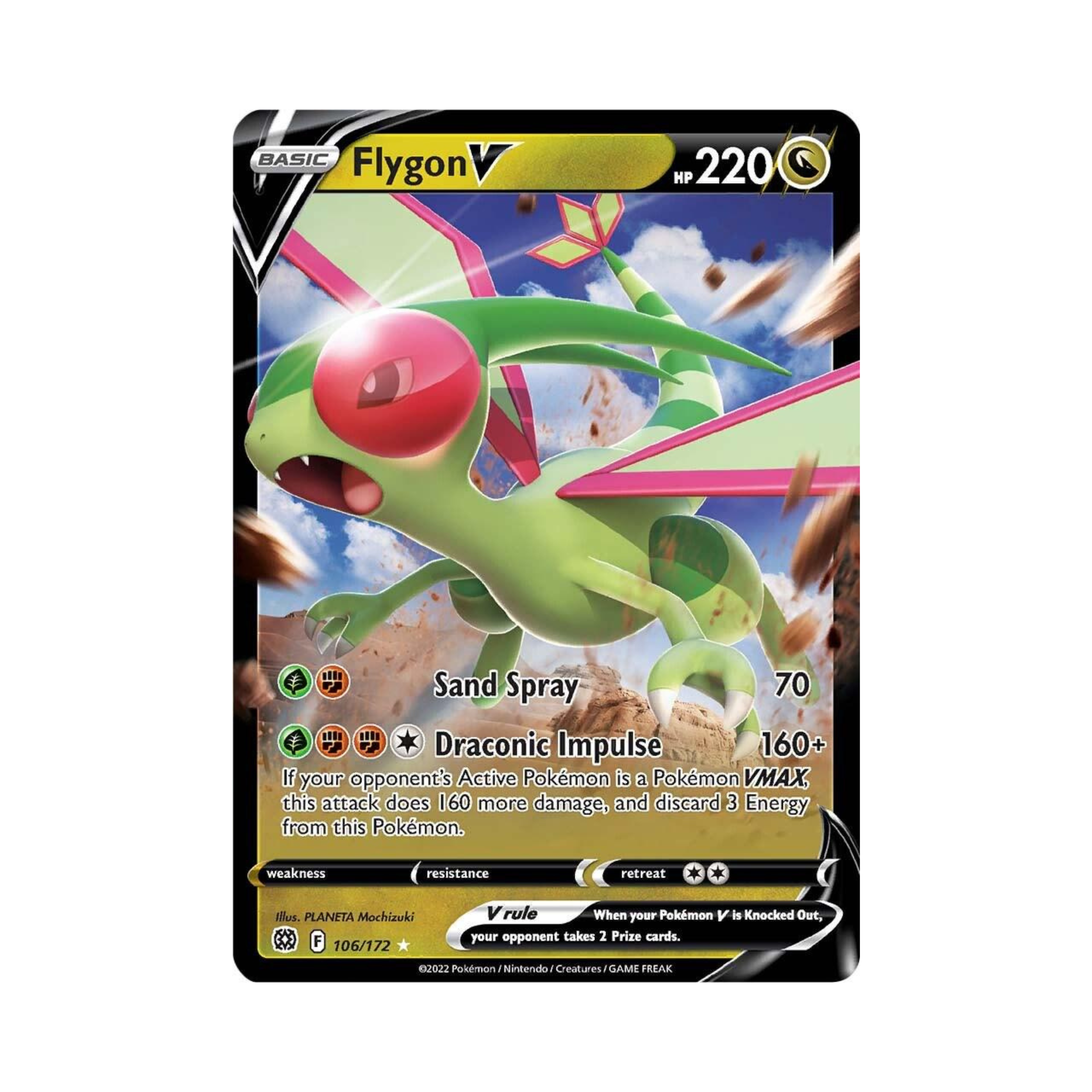 Flygon V 106 - Brilliant Stars