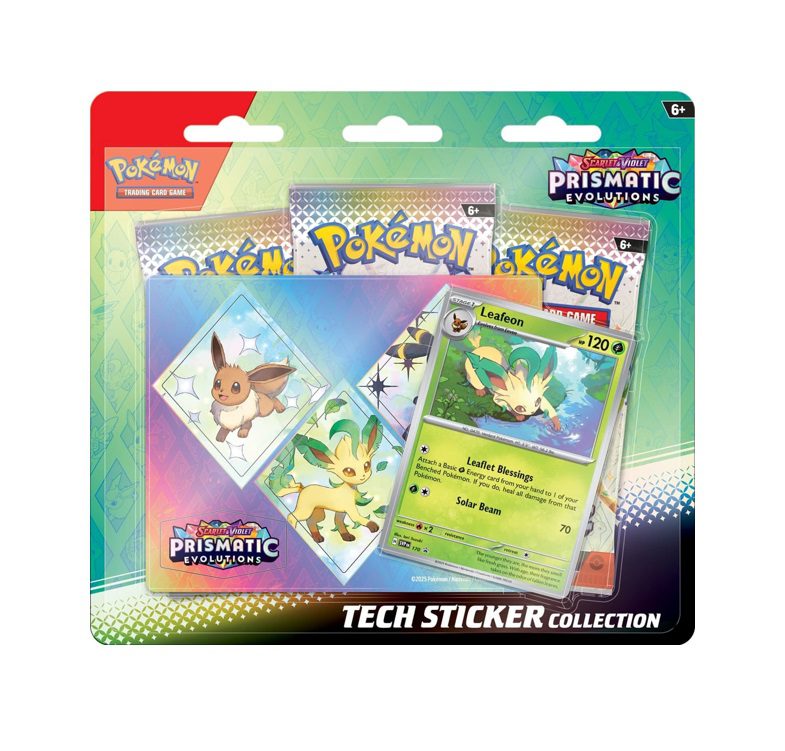 Prismatic Evolutions Tech Sticker Collection Case