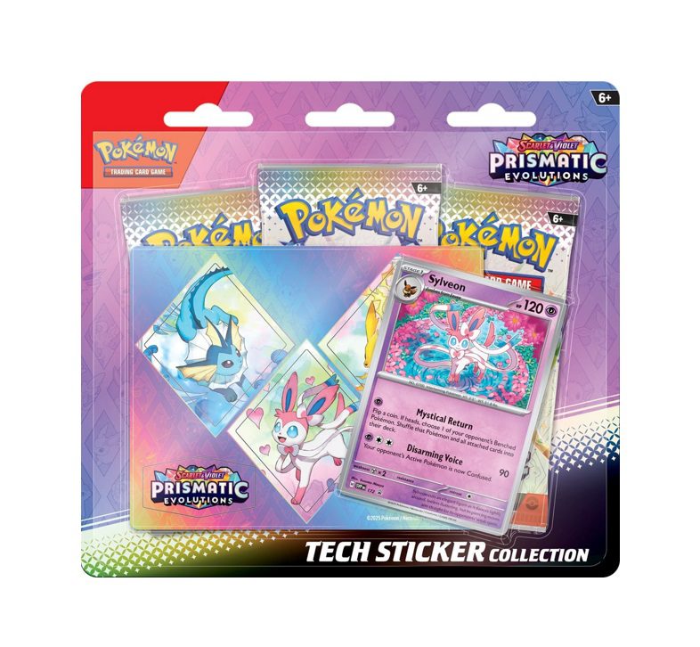 Prismatic Evolutions Tech Sticker Collection - Sylveon