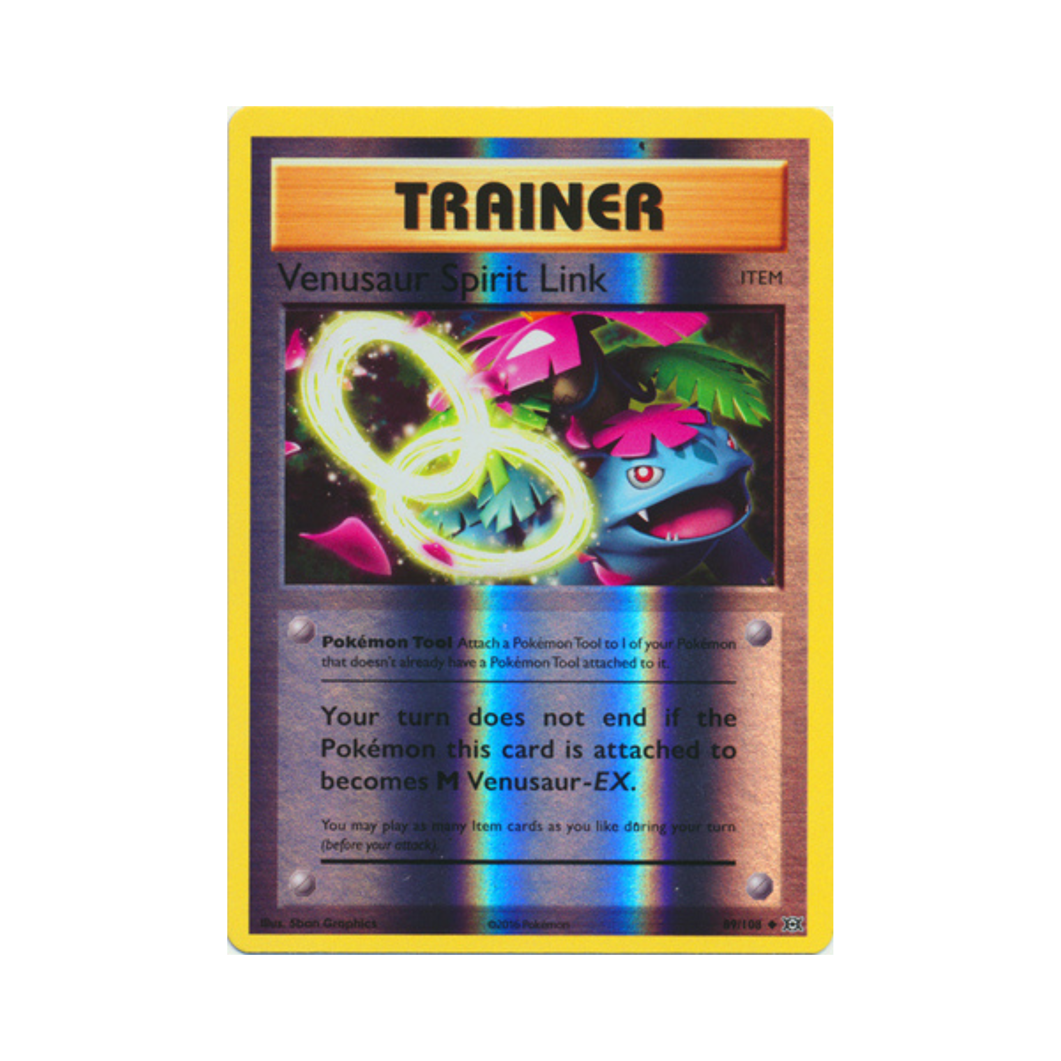 Venusaur Spirit Link REVERSE HOLO 89 - Evolutions