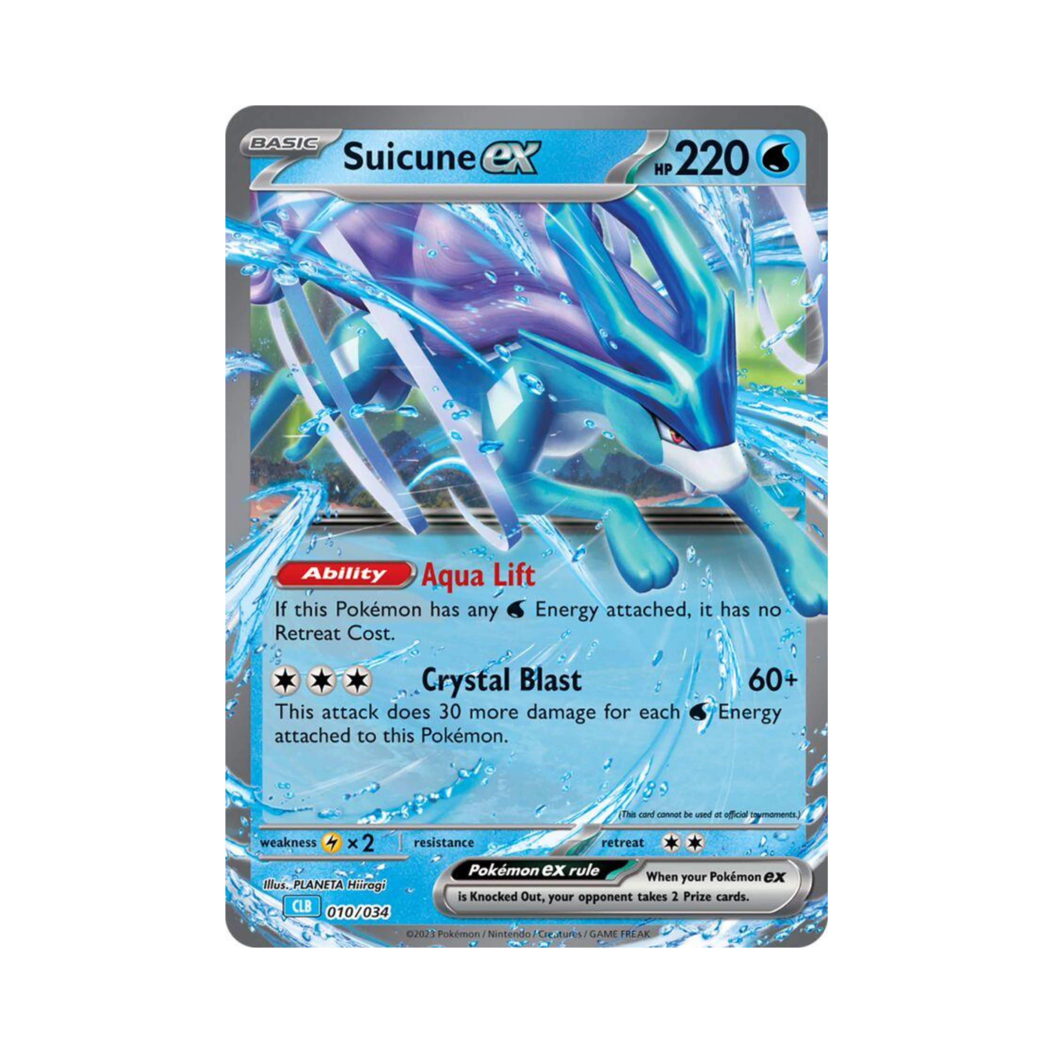 Suicune ex 010 - Blastoise & Suicune ex Deck