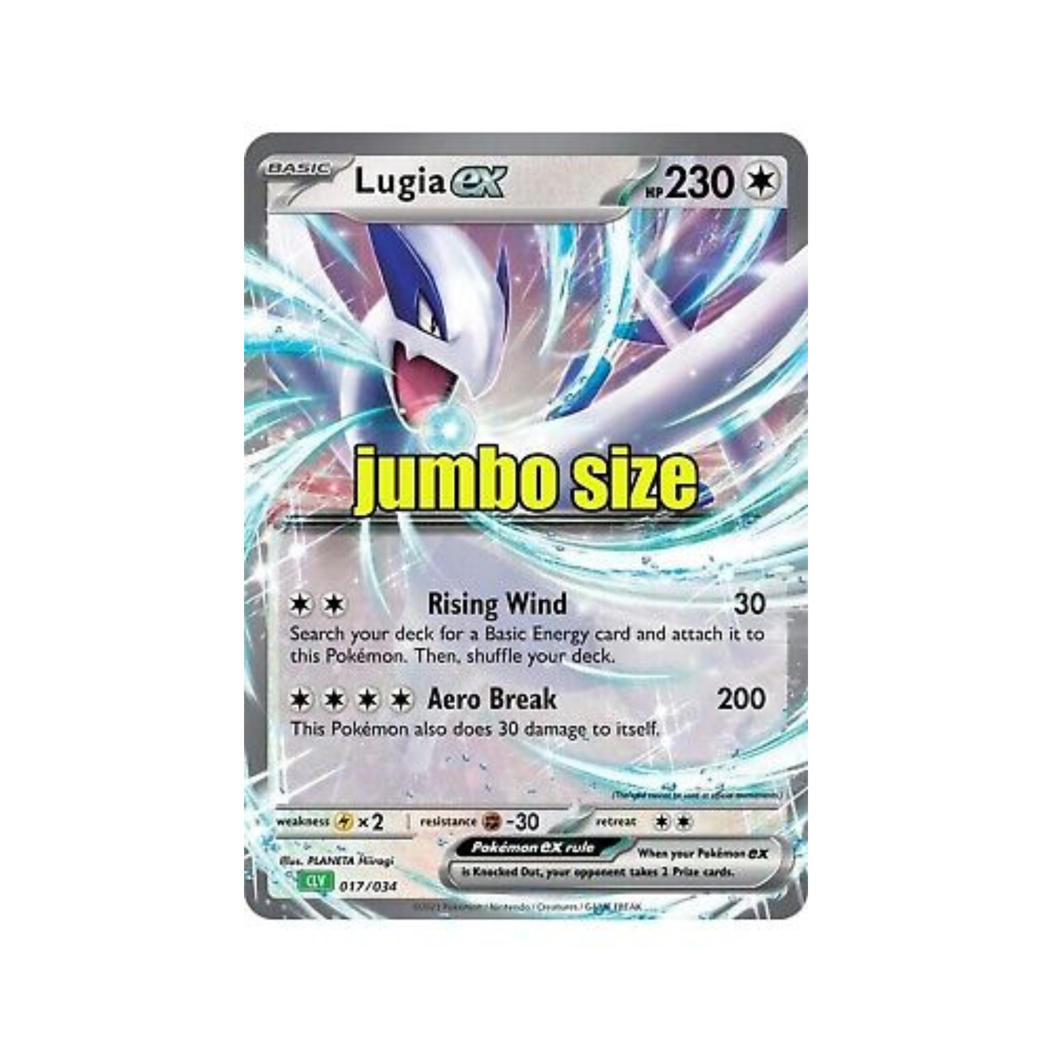 Lugia ex - Jumbo