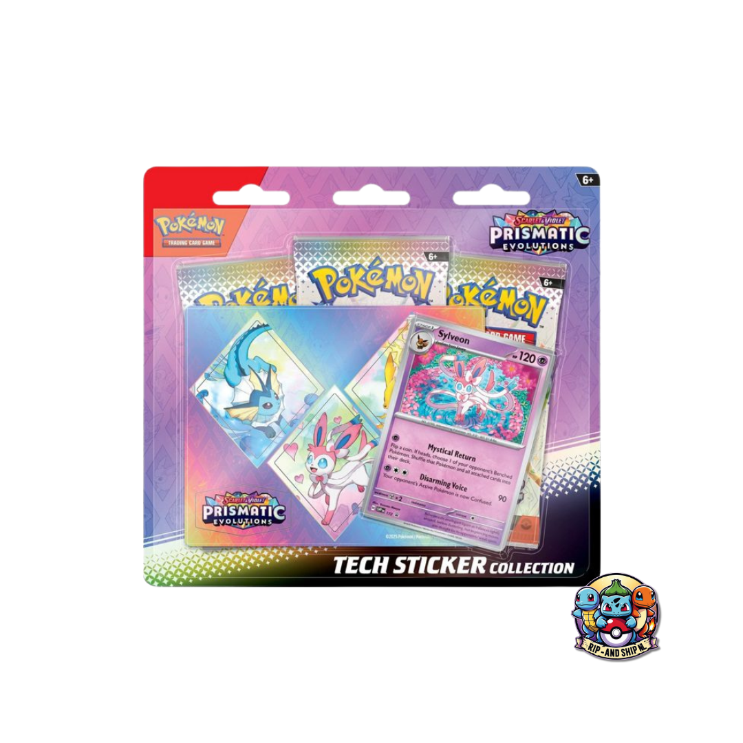 Prismatic Evolutions Tech Sticker Collection - Sylveon