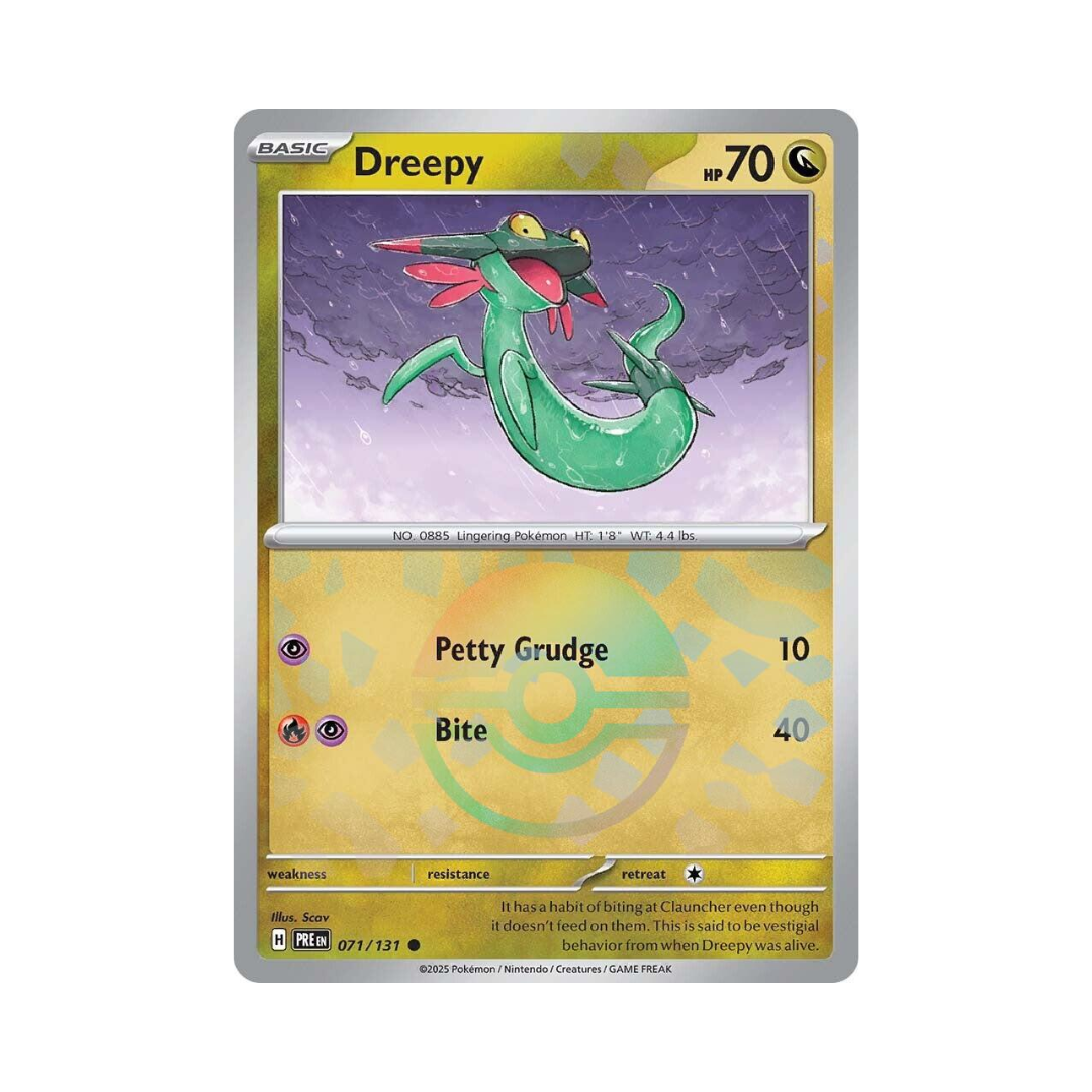 Dreepy POKEBALL 071 - Prismatic Evolutions