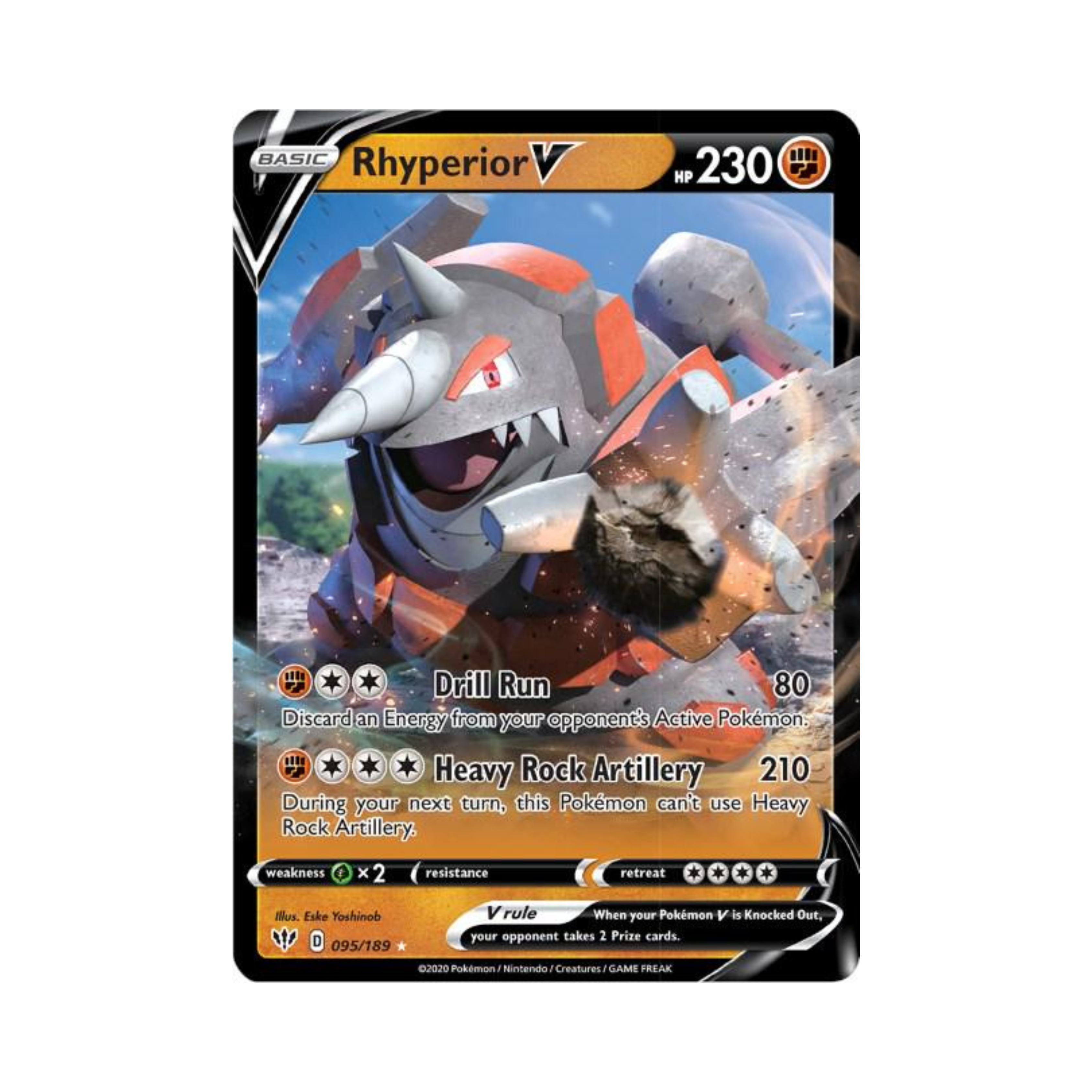 Rhyperior V 95 - Darkness Ablaze