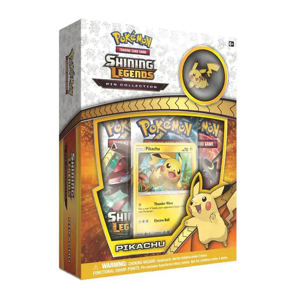 Shining Legends Pikachu Pin Collection