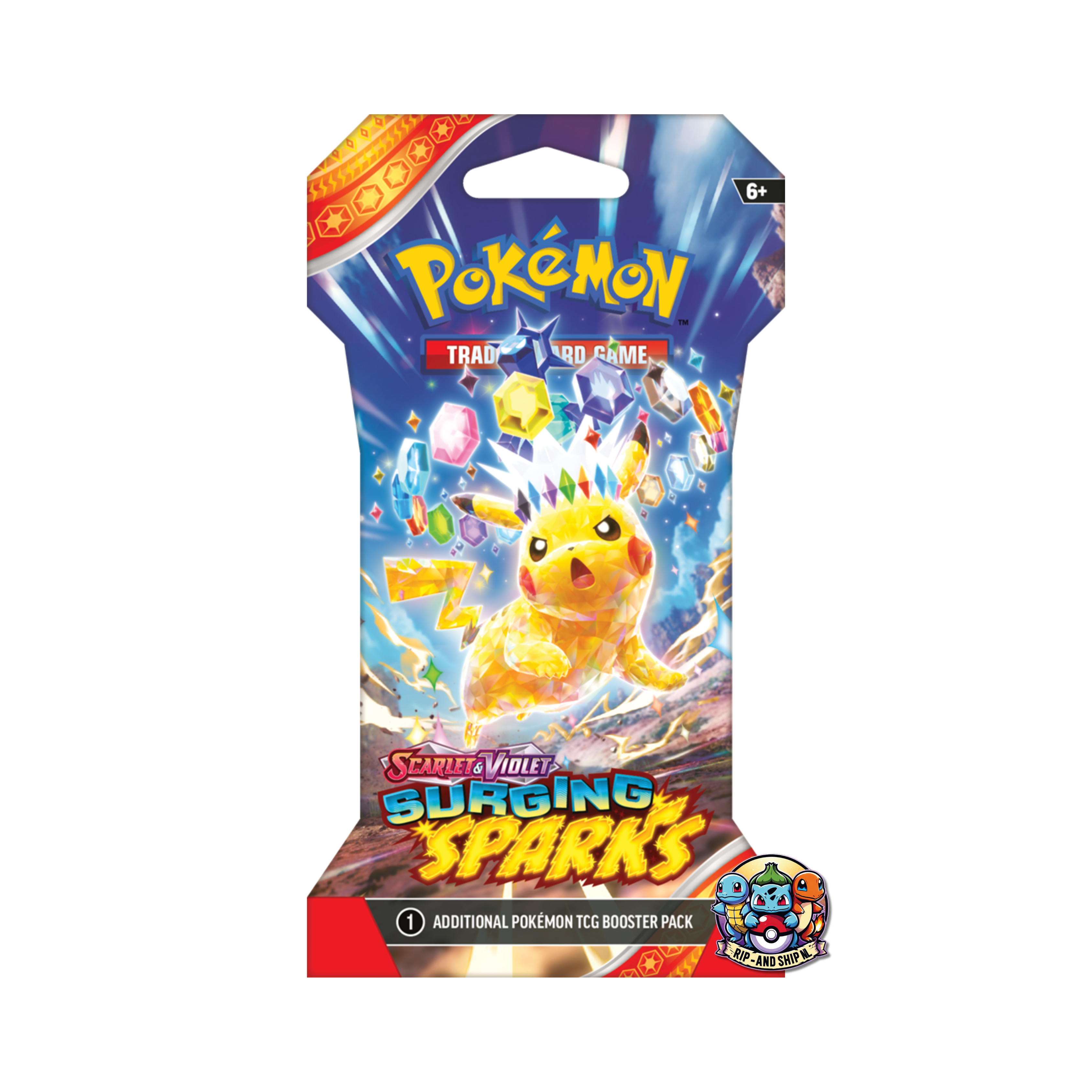 Surging Sparks Sleeved Booster Pack