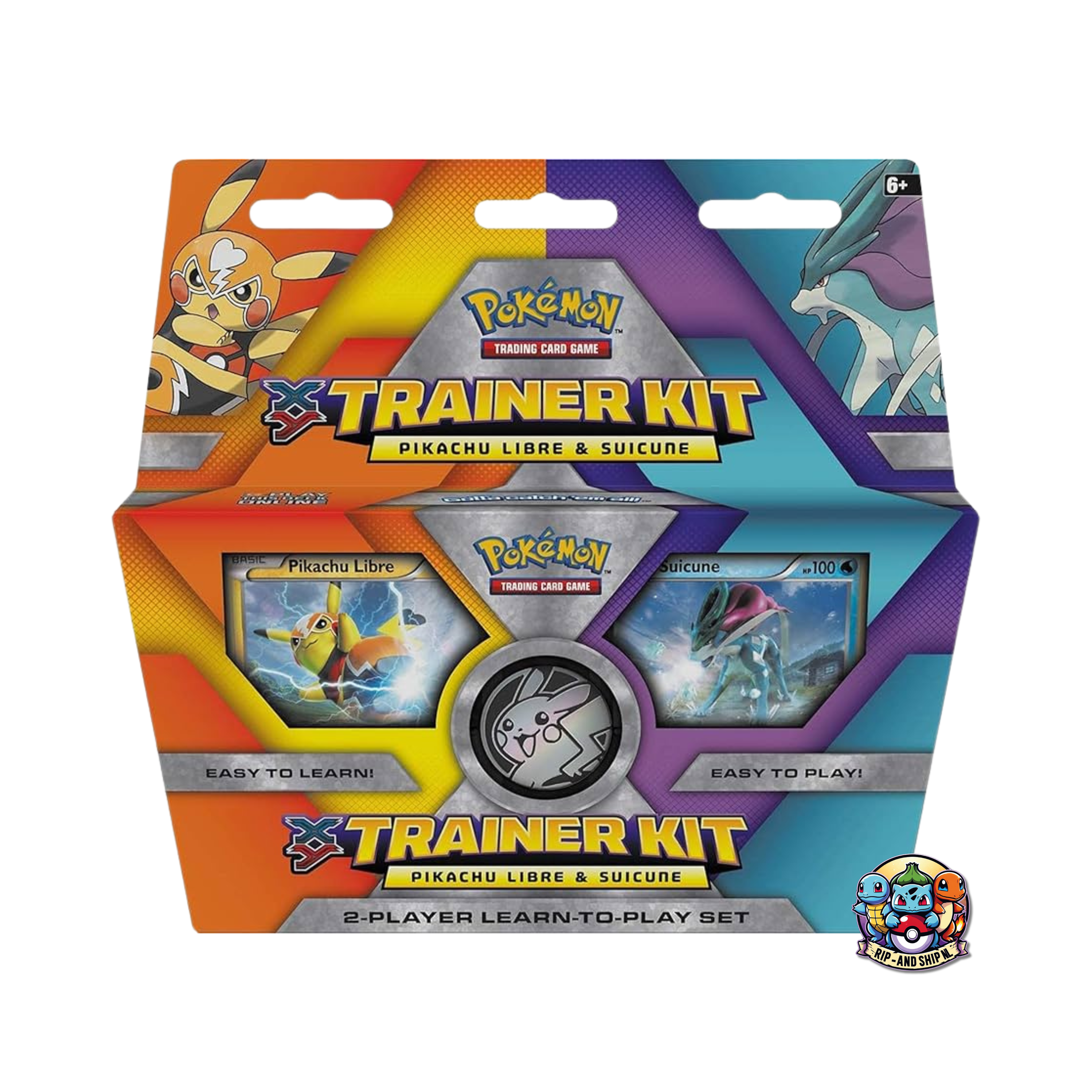 XY Trainer Kit - Pikachu Libre &amp; Suicune