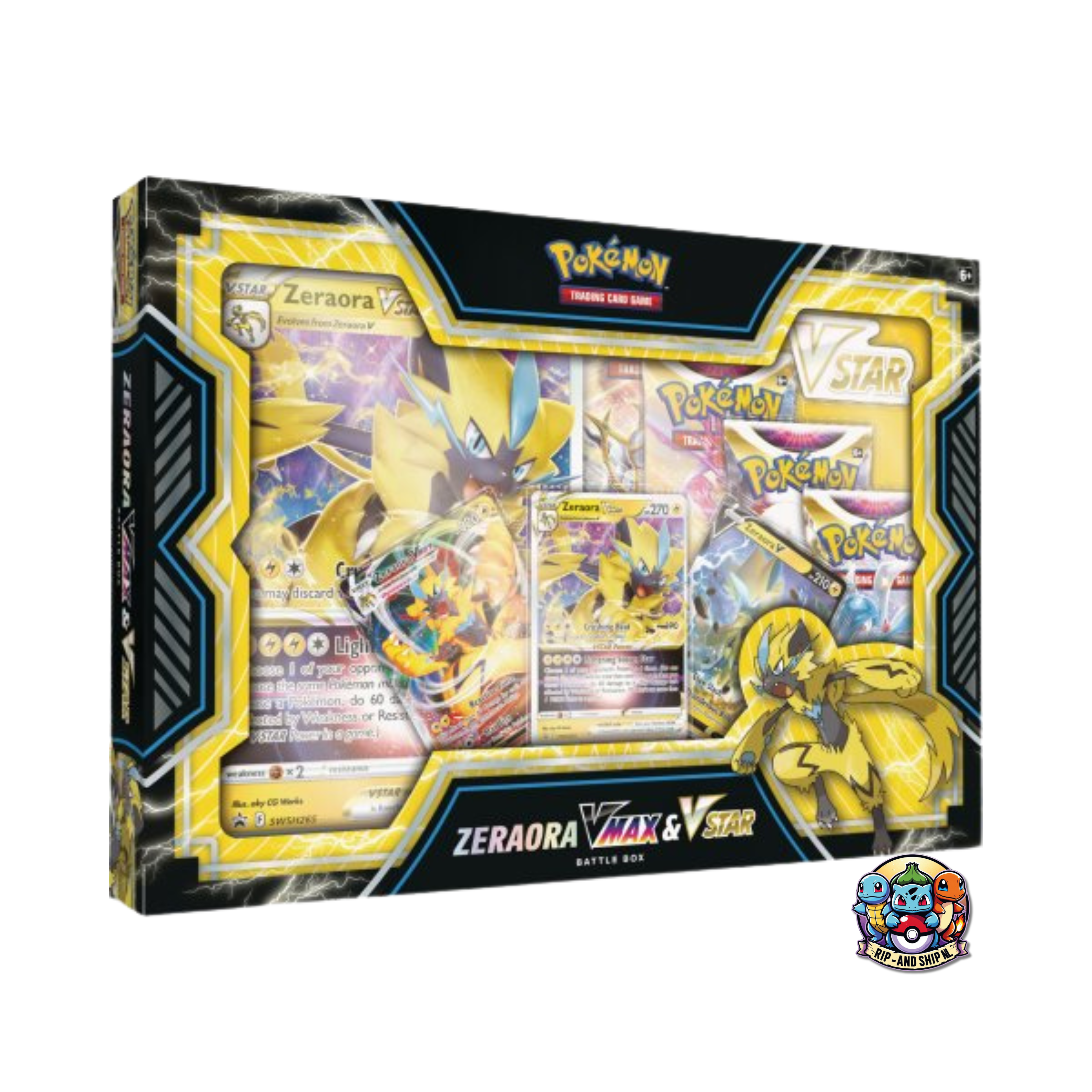 Zeraora Vmax &amp; Vstar Battle Box